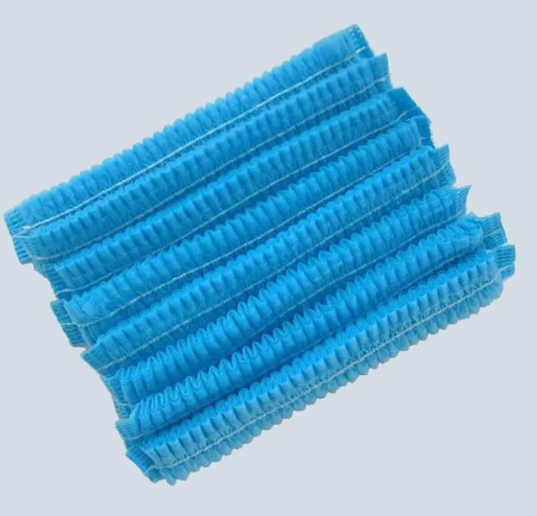 Duschkappen Badezimmer Aessories Bath Hausgarten Beanies Kopfwears sportlicher Outdoor als Sport im Freien Sbeanies 100 PCS-21 Zoll- Einweghaarnetz