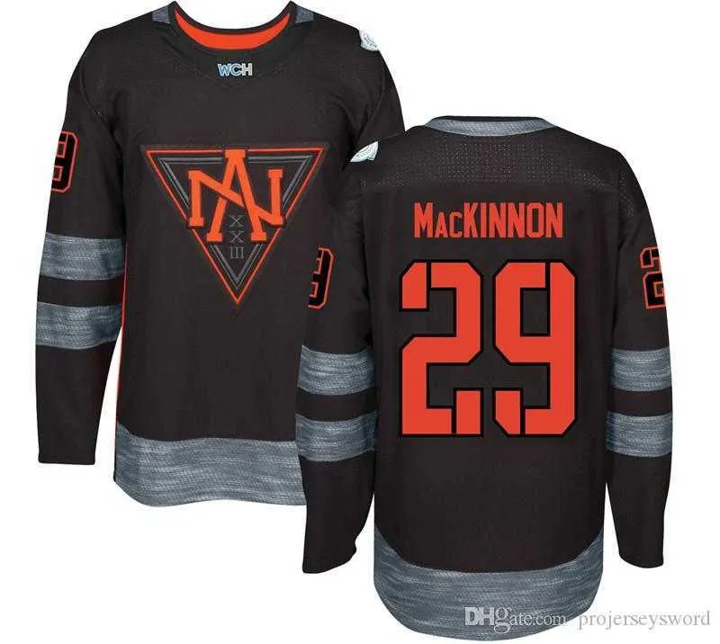  World Cup North American Team M.murray Mackinnon Nugent-hopkins Monahan Saad Eichel Couturier Custom Ice Hockey Jerseys