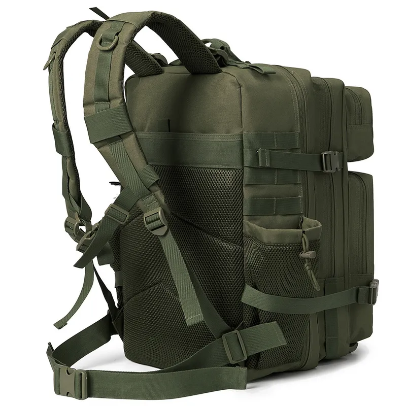 QT&QY 50L Military Tactical Backpack With MOLLE System For Hunting, EDC,  Hiking, And Outdoor Activities Includes Witch Bottle Holder CX 220309C  X220309 From Lian09, $45.19