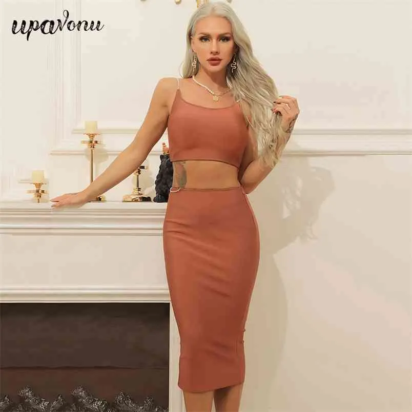 Free Summer Women Brown Bandage Dress Set ... From Cong00, $46.15 |  DHgate.Com