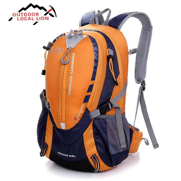 Mini zaino per lo zaino esterno Minifunzione Multifunzione impermeabile Backpack resistenti per escursioni da campeggio esterno per uomini Q0721