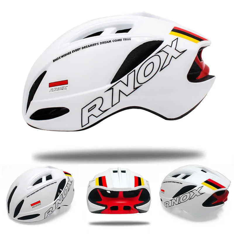 Aero Helmet Triathlon Bicycle TT Road Bike For Men Women Race Cycling