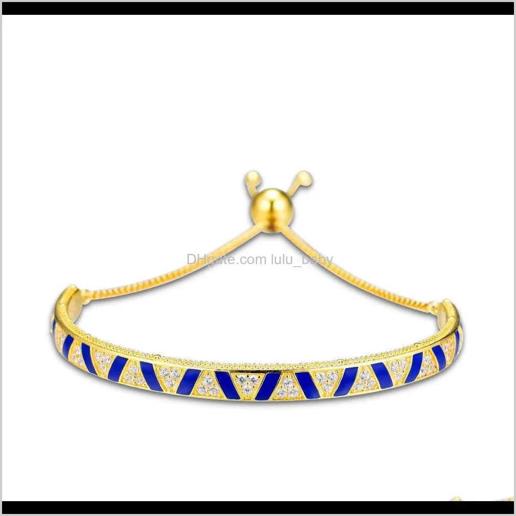 exotic stones stripes shine bracelets for women gift original sterling silver making ps0222