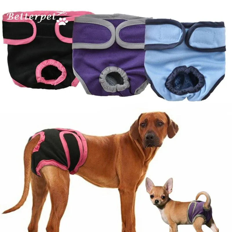 Dog Apparel S-XL Female Shorts Puppy Physiological Pants Diaper Pet Underwear Briefs Jumpsuit For Small Medium Girl Dogs