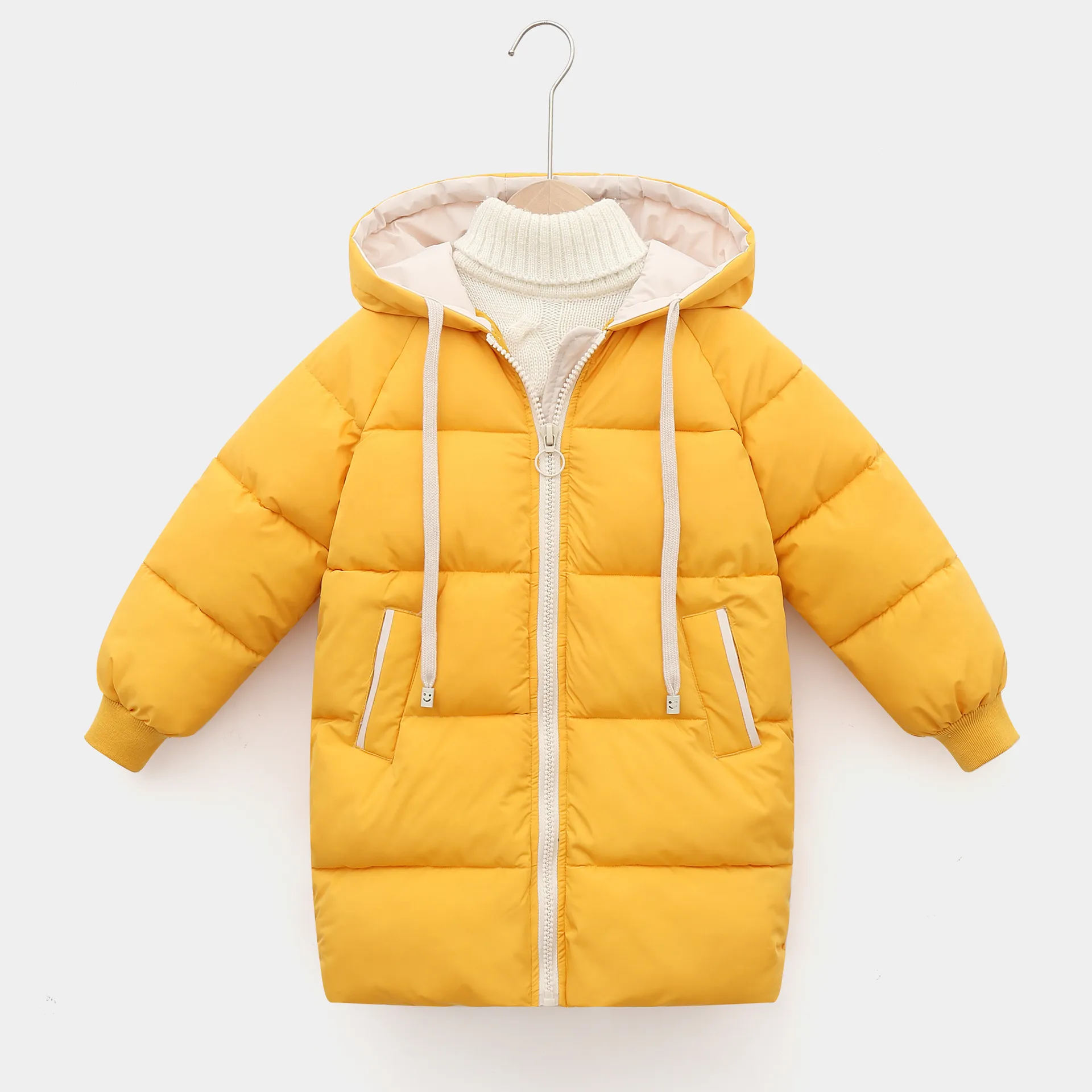 Baby girl mustard coat on sale