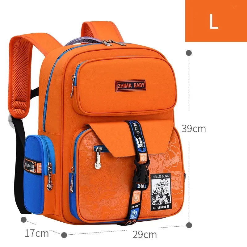 Rugzakken Jongens Mode Chinese Stijl Kinderen Orthopedische Schooltas voor Tiener Meisjes 2 Size Student Kids Schoolbags Mochila