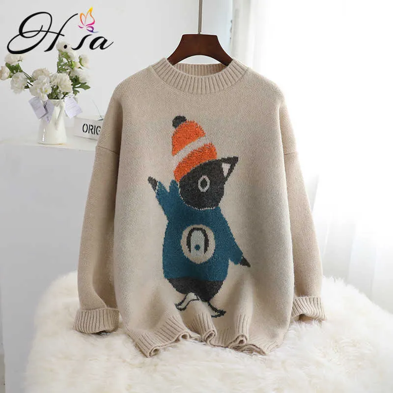 knitted sweater cute oversized jumpers
