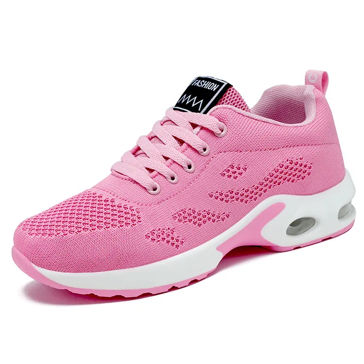أحذية نسائية خريف 2021 جديد تنفس أحذية الركض لينة من سوليد الكورية عارضة وسادة الهواء الأحذية الرياضية المرأة PM140