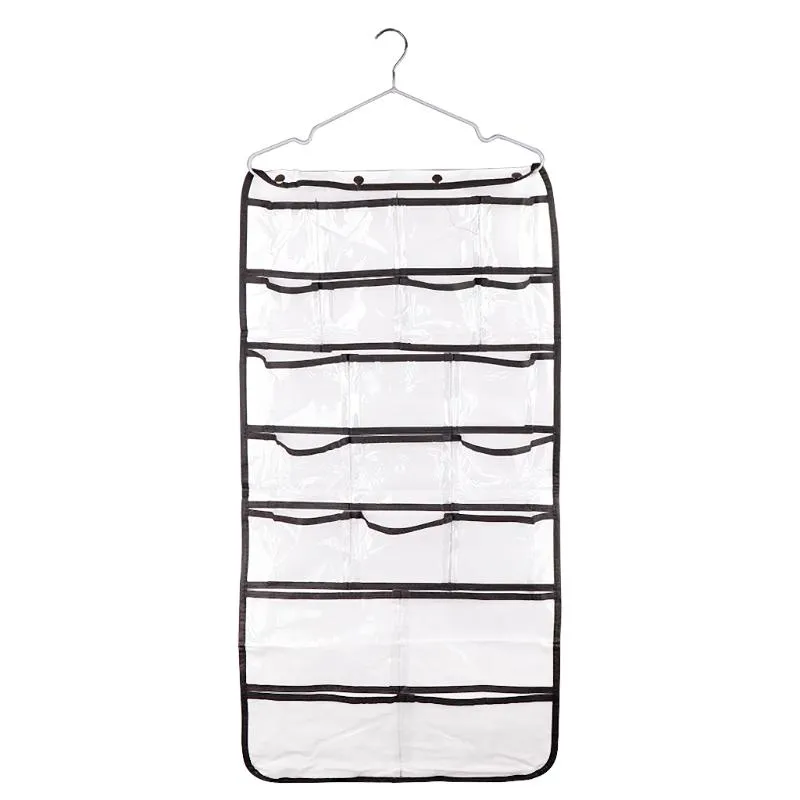 Storage Bags 42 Pockets Hanging Holder Closet Tidy Organiser Wardrobe Door Rack