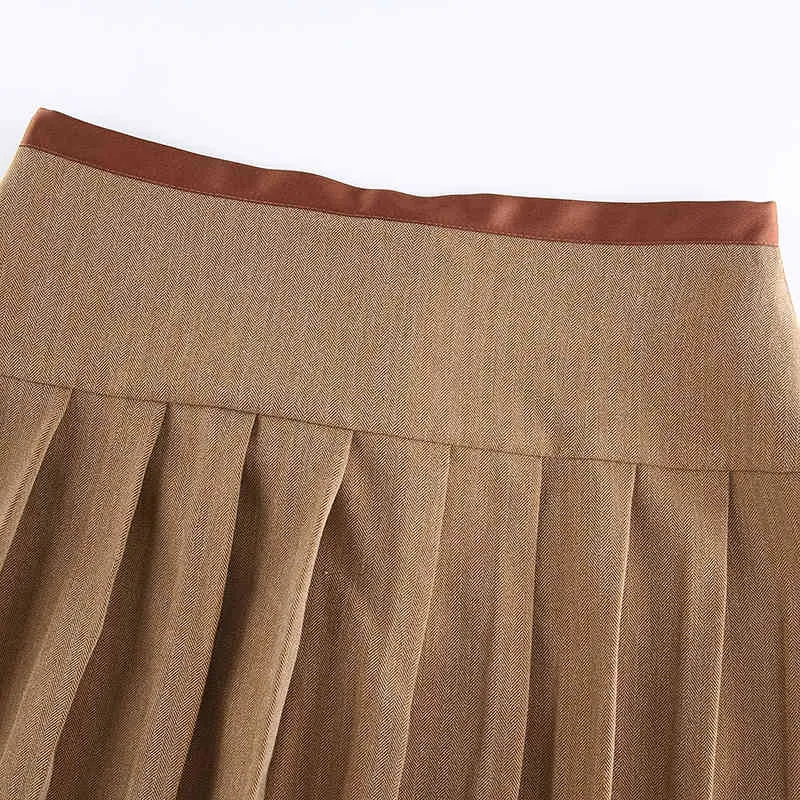 Pleated Mini Skirt (9)