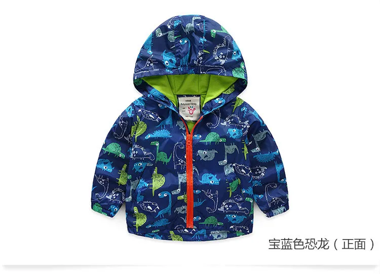  Spring Autumn 2-10 Years Children Sports Long Sleeve Baby Tops Outwear Full Print Cartoon Kids Boys Outdoor Hooded Jacket (20)