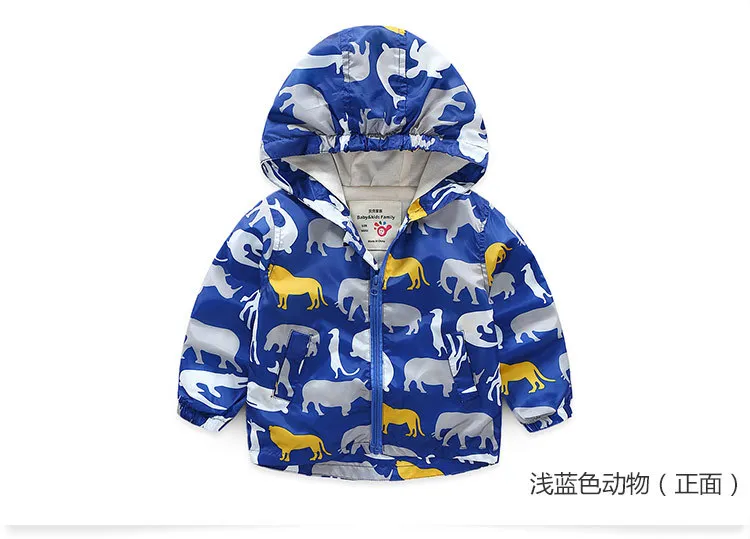 Spring Autumn 2-10 Years Children Sports Long Sleeve Baby Tops Outwear Full Print Cartoon Kids Boys Outdoor Hooded Jacket (31)