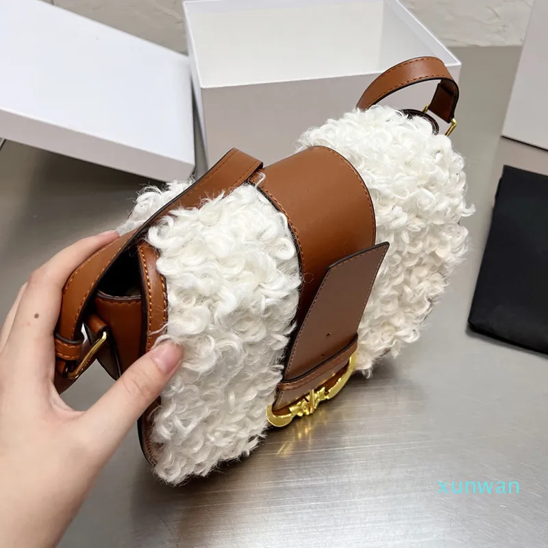 نيس فروي + الجلود الرجعية نمط السرج حقيبة مصمم إمرأة حقيبة الكتف براون الوجه crossbody جيب نصف القمر محفظة سيدة محفظة الشتاء