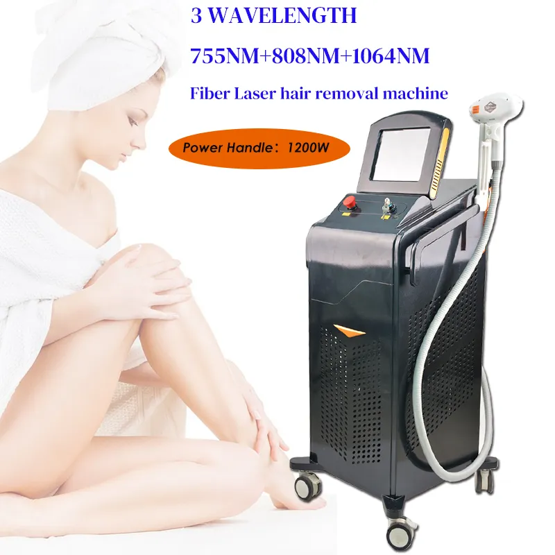 Oriental Laser Germany Bars Epilation Permanent 808nm 1200/3000 w Hair Removal with trio clusteres diode technology