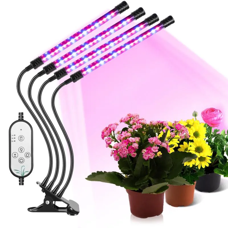 Grow Light Clip On Desk Plant Growing Lamps For Seedlings Indoor Plants