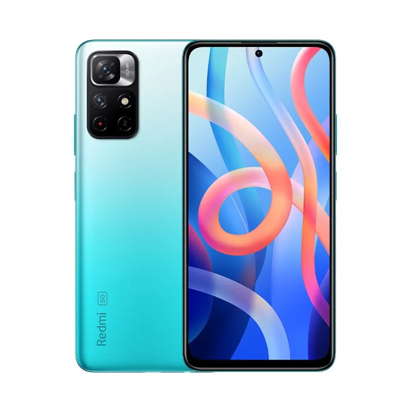 오리지널 Xiaomi Redmi Note 11 5G 휴대폰 8GB RAM 128GB 256GB ROM OCTA CORE MTK DIMENDITY 810 Android 6.6 "전체 화면 50.0MP AI 5000MAH 지문 ID 스마트 휴대 전화.