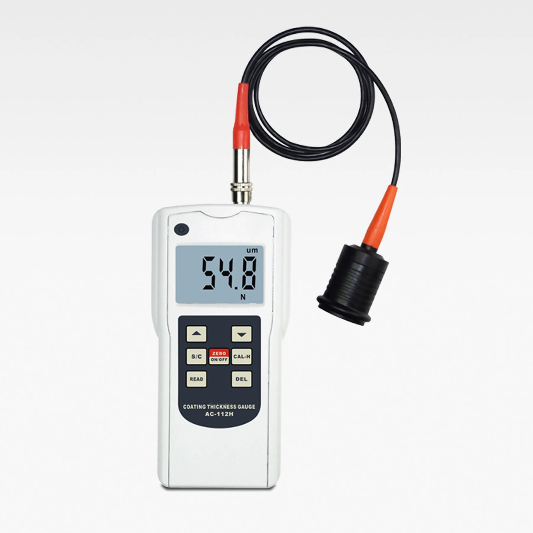 Spessimetro del rivestimento anticorrosivo AC-112H 0-12mm AC-112H Tester portatile dello spessore della vernice