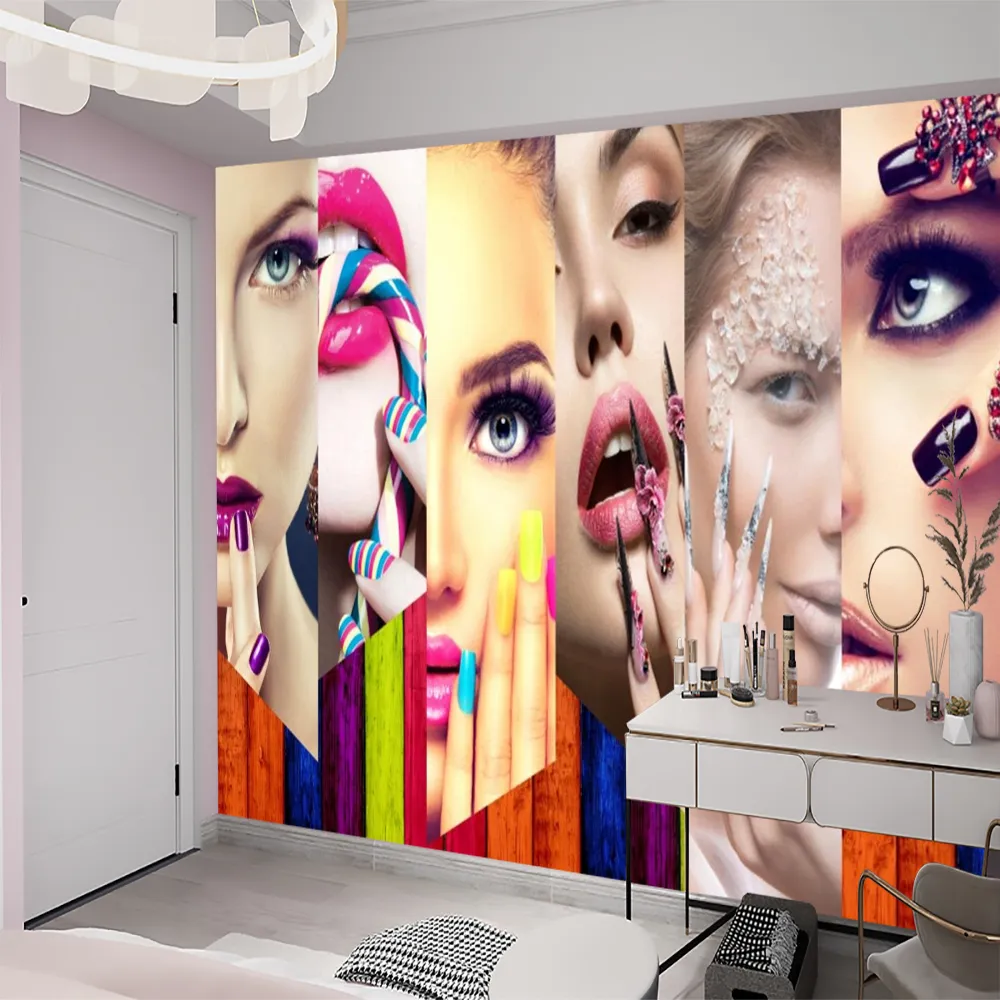 3d Wallpaper Sexy Beautiful Women Decorating Beauty n Wall Papers Modern Mural Home Decor Painting Wallpapers