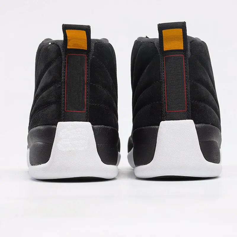 2021 Top Quality Jumpman 12 classical Basketball Shoes Reverse Taxi black 12s Designer Fashion Sport Running shoe With Box