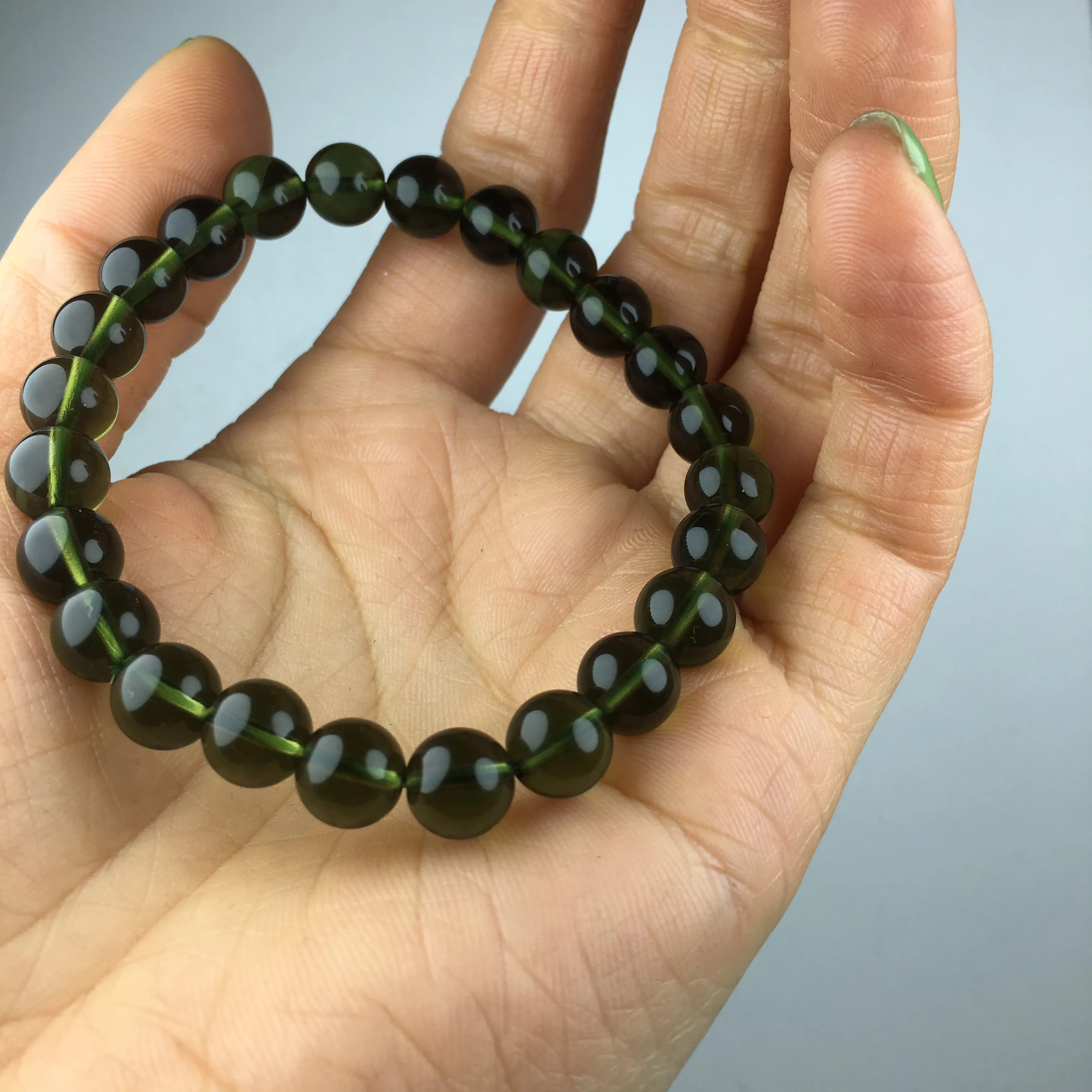 Moldavite beads wholesale deals
