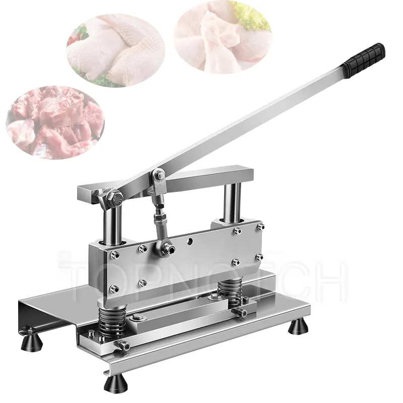 Meat Bone Saw Cutting Chopping Cutter Machine Chicken Leg freeze Fish Guillotine Cut Maker