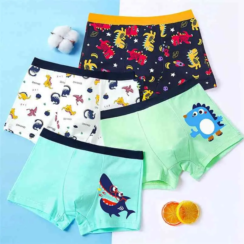 Set Of 4 Cute Cotton Boxers For Teenage Boys Breathable Panty Shorts With  Cuddly Cartoon Design Ideal For School And Playtime From Cong05, $13.14