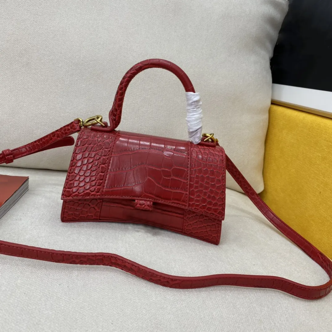 Genuine Leather Crocodile Skin Mini Hourglass Crossbody Bag Luxury Designer  Womens Shoulder Handbag From Yiyiyide, $38.43 | DHgate.Com
