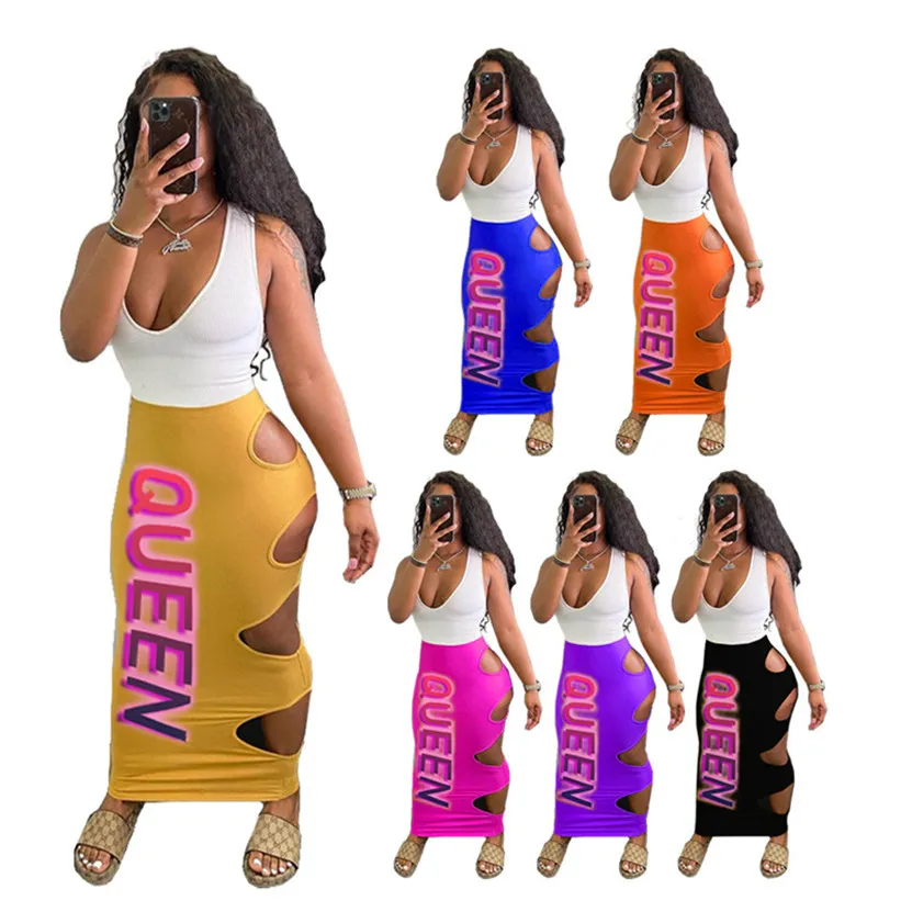 Plus Size Summer Womens Sexy Two Piece Maxi Dress Set Vest Top And Maxi Skirt In Sleeveless Fashion Suit With Hip Skirts Style 4740 From Sell clothing 17.39 DHgate.Com