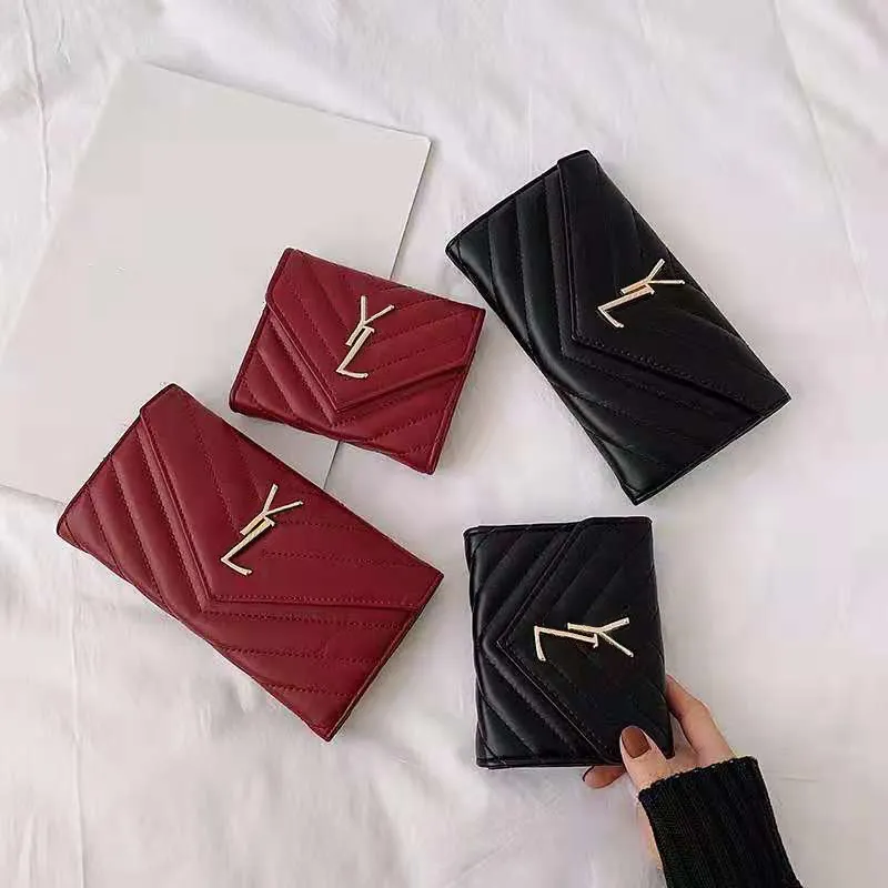 Luxury Designers lady purse Fashion leather bag Money Clips select top-quality materials exquisite workmanship a variety of styles203i