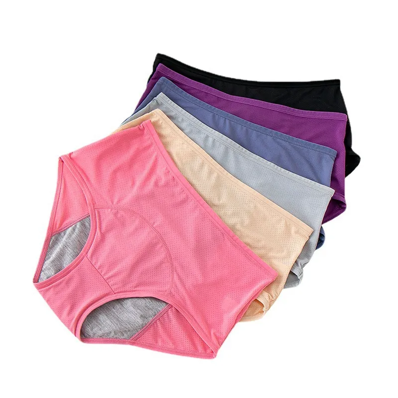 Women Menstrual Leak Proof Underwear Waterproof /Cotton Panty