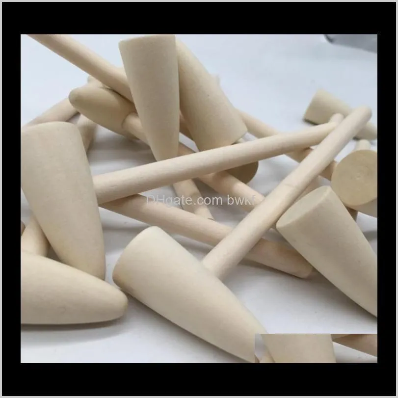 mini wooden hammer wood mallets for seafood lobster crab shell leather crafts jewelry crafts dollhouse playing house supplie