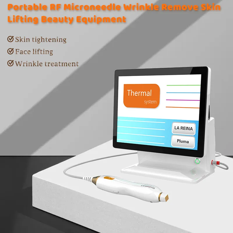 Fractional RF Thermal Facial Skin Care Beauty Machine Mikronadel-Faltenentfernungsgerät