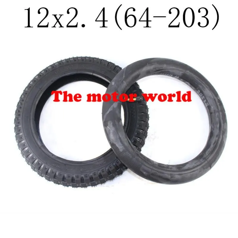 Motorcycle Wheels & Tires 12x2 4 Tire Electric Scooter Tyre For Kids Bike 12 Inch 64-203 Children Bicycle286p