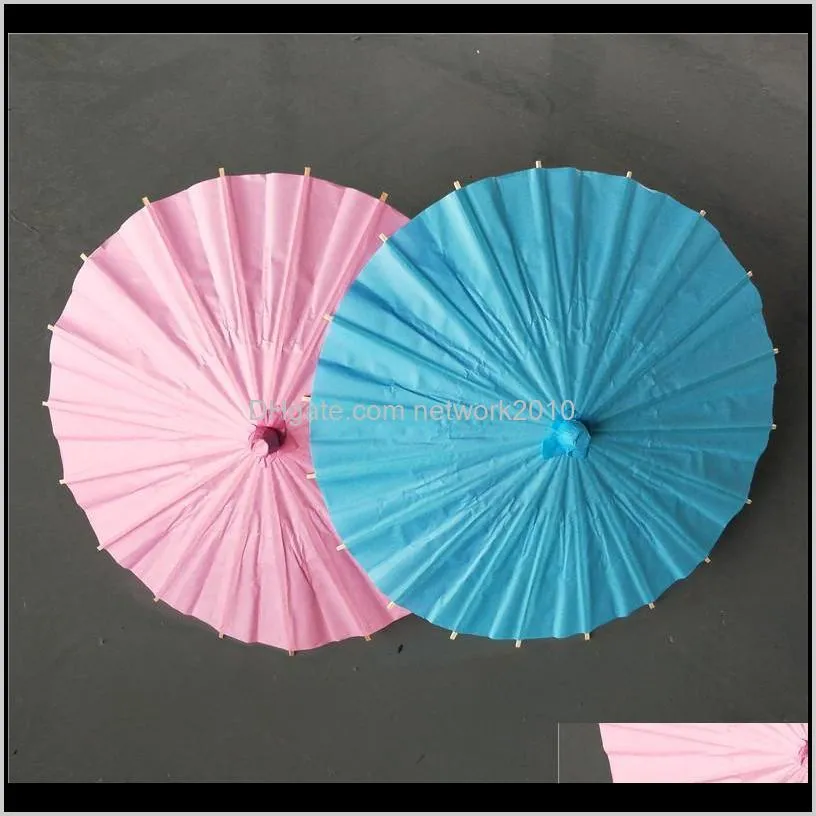 bridal wedding parasols colorful paper diameter 60cm umbrellas mini craft umbrella diameter 20/30/40/60cm wedding umbrellas for