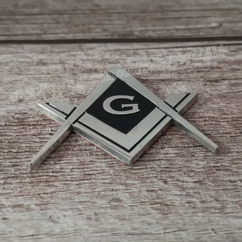 Masonic Hoodie Masonic All Seeing Eye Car Emblem - 4 Inch Aluminum