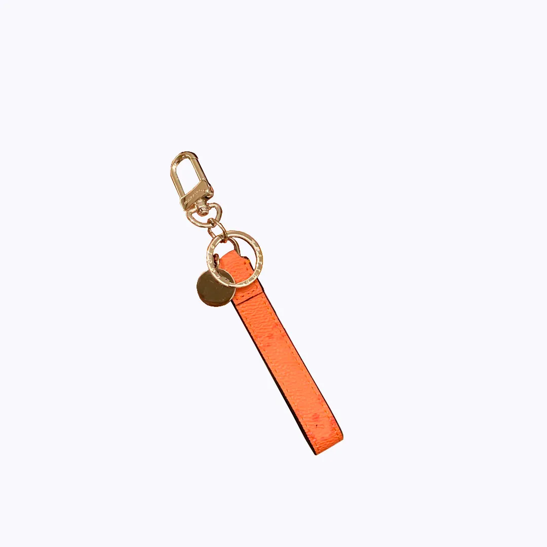 Designer Lock Keychains Keyring Fashion Purse Pendant Car Keychains Charm Brown Bag Trinket Gifts Accessoires met Box242P