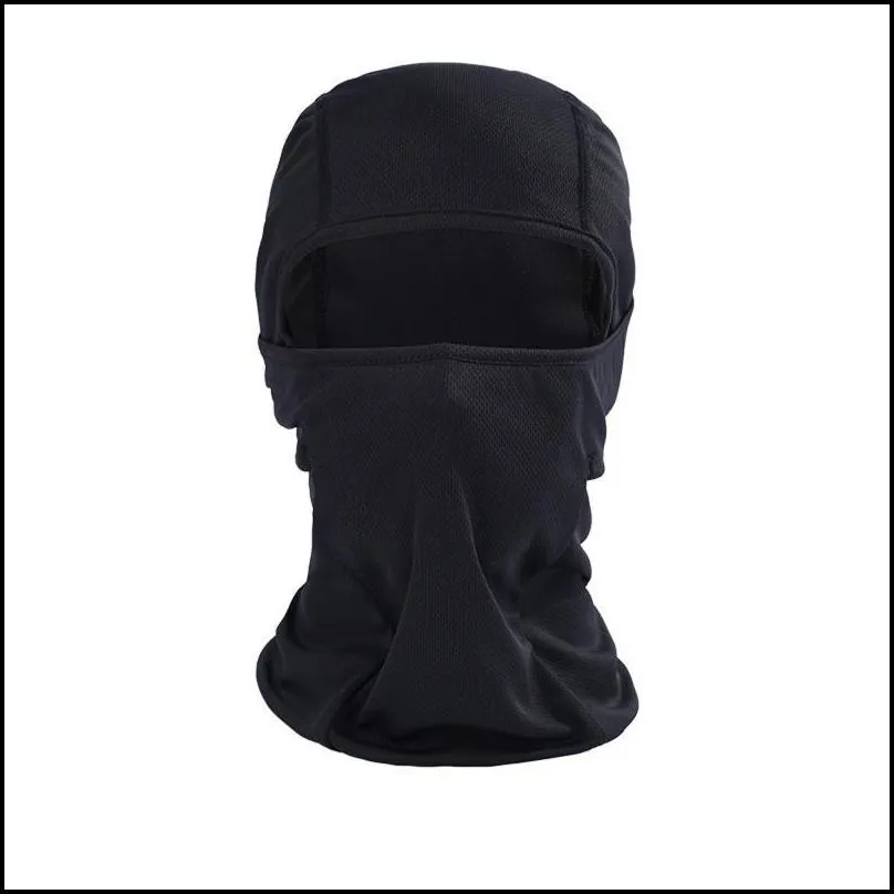 Cycling Caps & Masks Bandana Windproof And Breathable Balaclava Men Women Winter Motorcycle Face Mask Lightweight Adjustable Outdoor