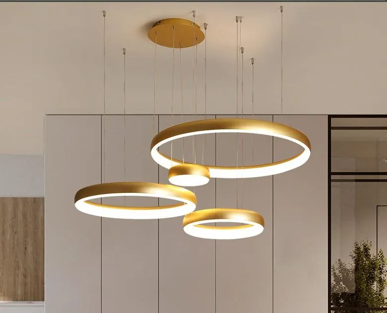 Pendant Lamps lighting for living room lustre de plafond plafonnier Modern LED Avize Hanging