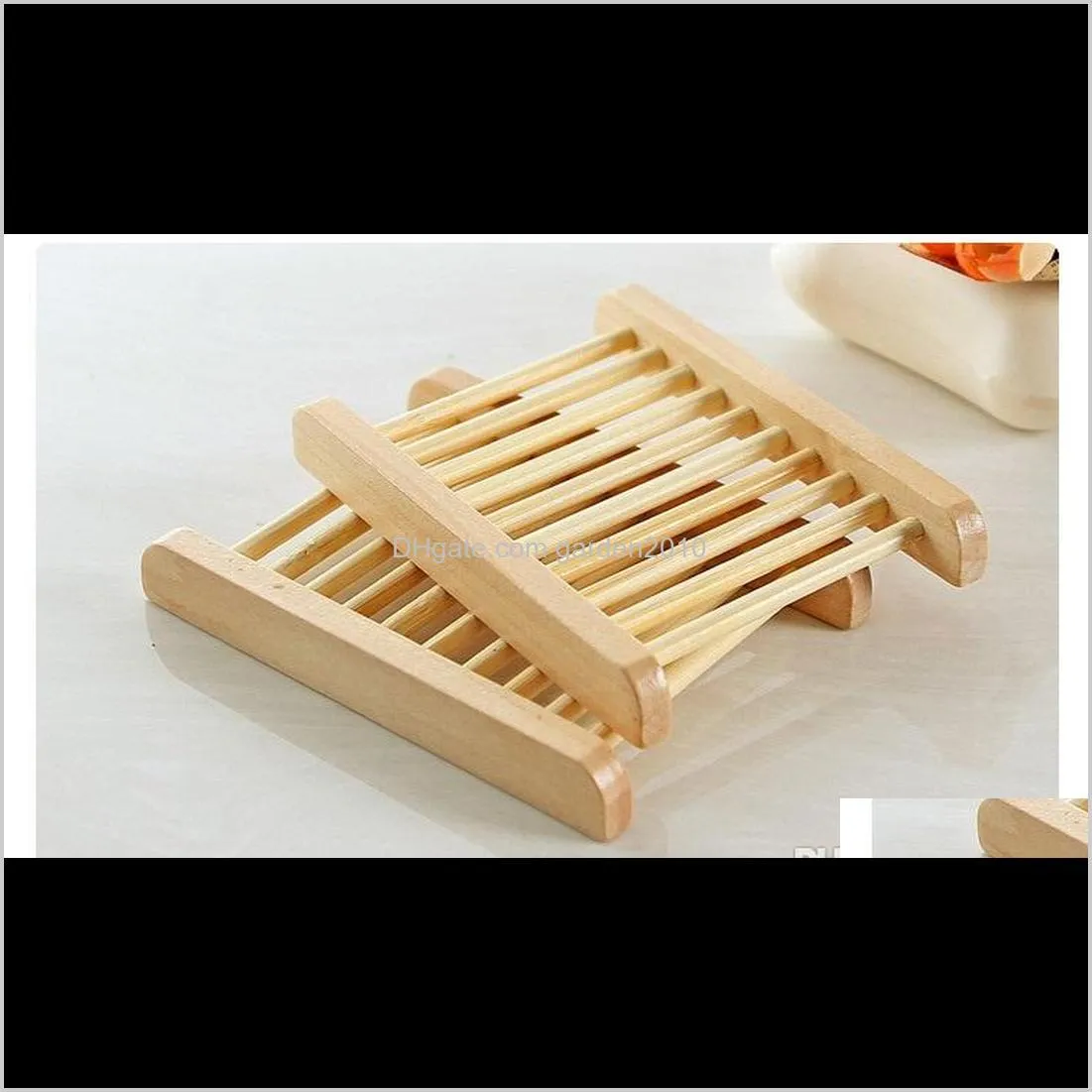 natural wood soap dish wooden soap tray holder storage soap rack plate box container for bath shower plate bathroom wen4663