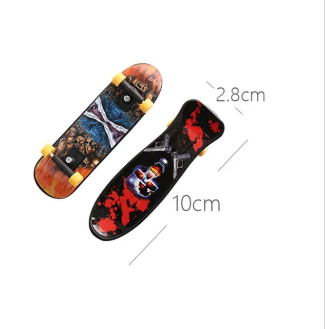 Mini Skate Doigt, Skateboard à Doigts, 6 Pièces Finger Skateboards