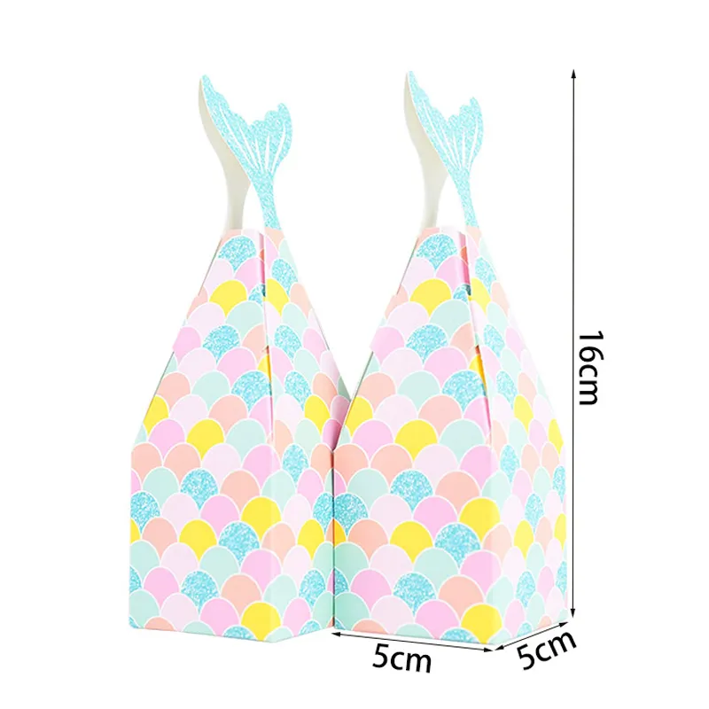 Mermaid Tail Paper Candy Boxes Popcorn Gift Bags... From Cat11cat, $17. ...