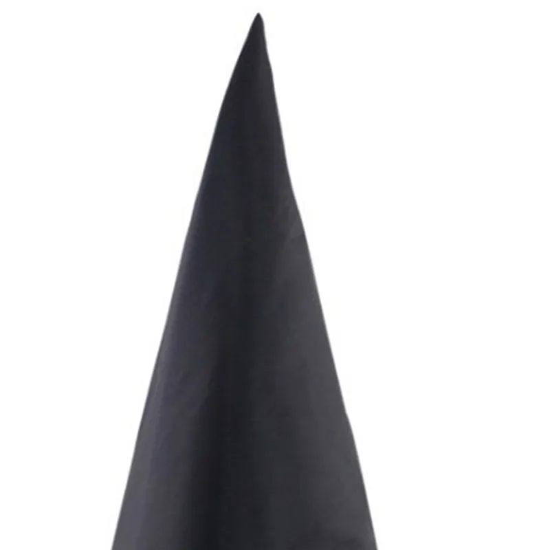 Halloween Black Spire Wizard Hat Hallowmas Party Cosplay Costumes Props Cap Decoration Festival Magician Caps Witches Hats BH4895 TYJ