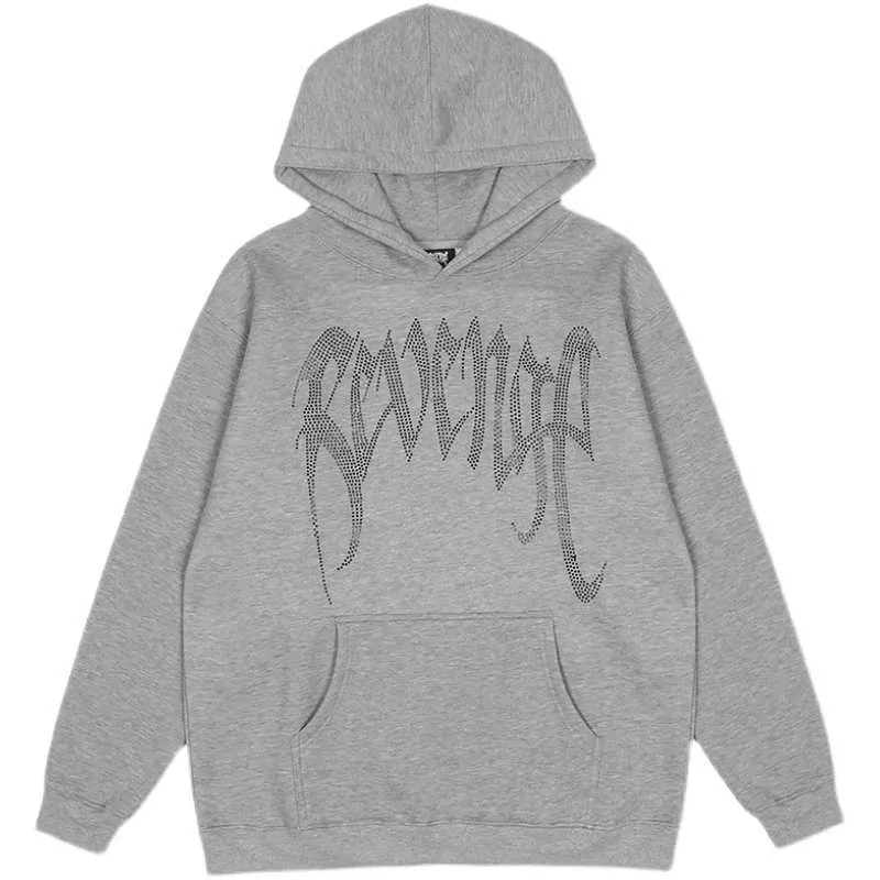 Revenge online bedazzled hoodie