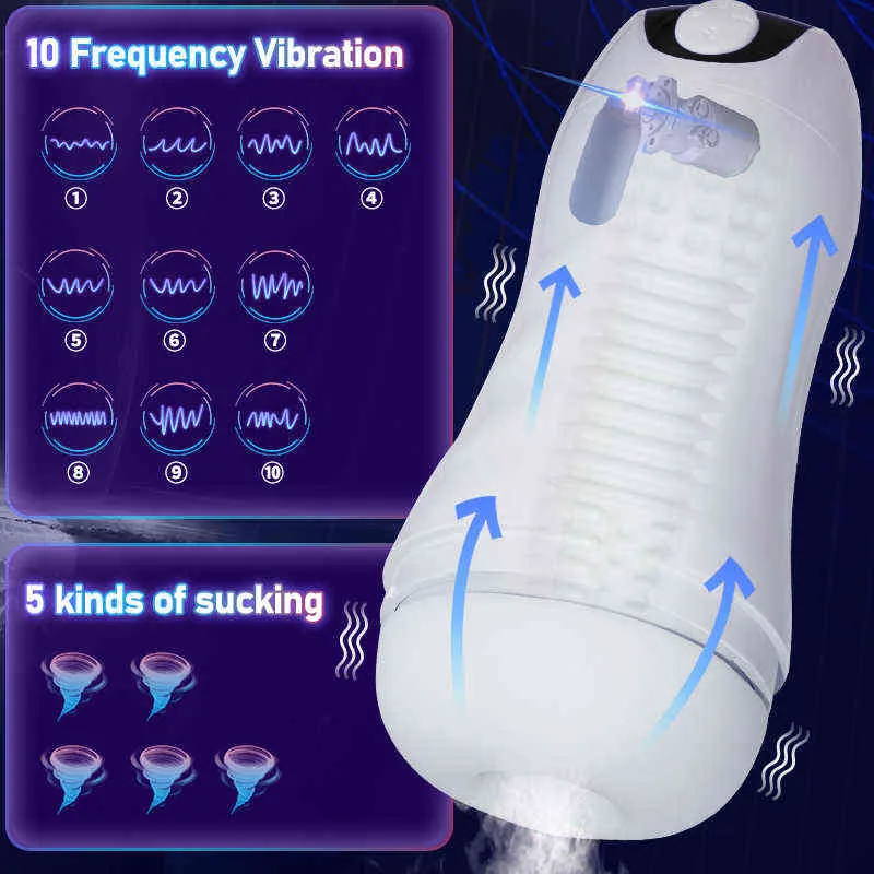 Nxy män masturbator rotation mastorbator sugkopp för män realistisk vagina silikon vibrator manlig onani blowjob sexleksaker 1202