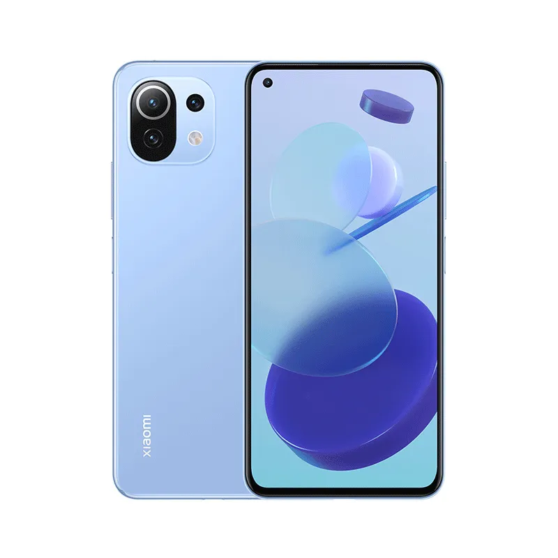 Téléphone portable d'origine Xiaomi Mi 11 Lite 5G 8 Go de RAM 128 Go 256 Go de ROM Snapdragon 780G Android 6,55" AMOLED Plein écran 64MP NFC 4250mAh ID d'empreintes digitales Visage Smart Cell Phone