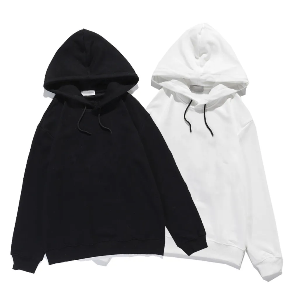 남성 후드 프린트 긴 소매 까마귀 양털 망 겨울 코트 Hoody Mens 디자이너 힙합 스웨터