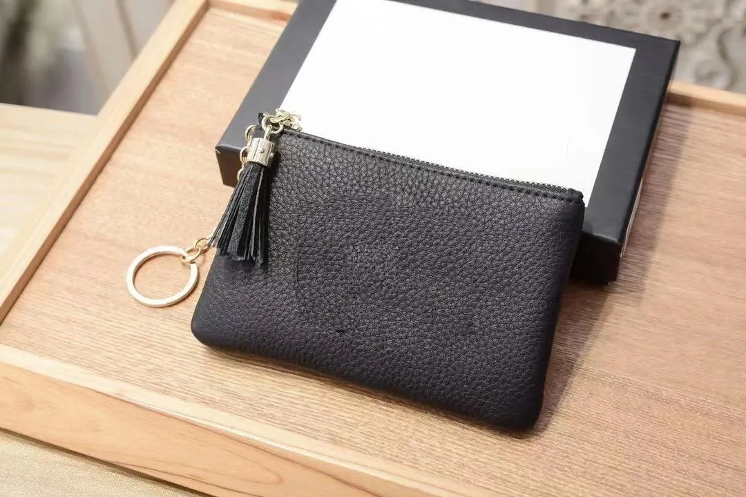 Mens Wallet Coin Puses Keys Pouch Top quality Men s Gunuine Leather Wallets Men Women Purse Designer Animal printed with box dustbag