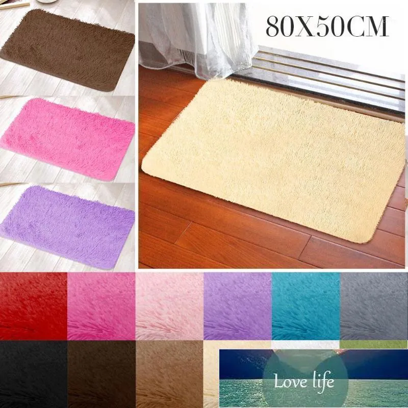 Tapis de sol tapis moelleux tapis multicolore fibre de polyester antidérapant Shaggy chaud lumineux décoration de chambre à coucher tapis de canapé1 prix d'usine conception experte qualité