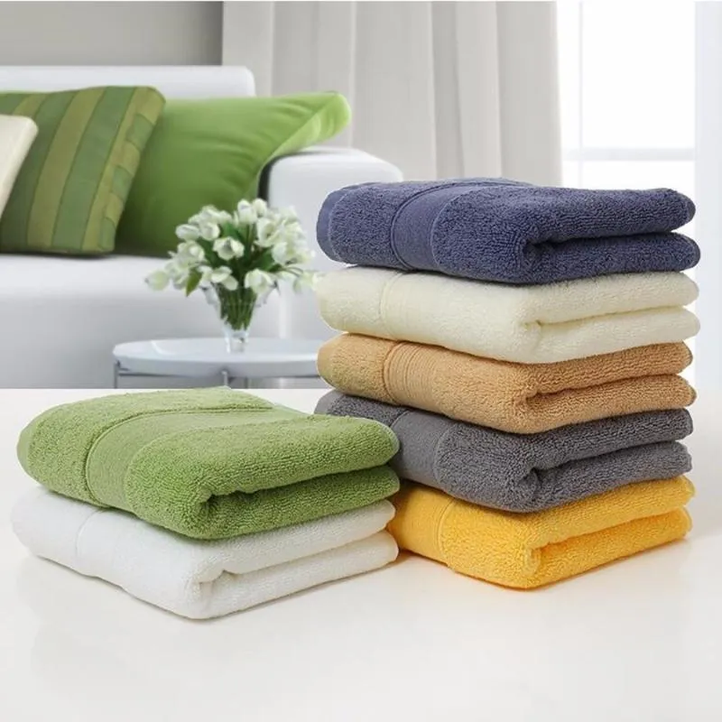 Towel OL Pure Cotton Hand 35 X75CM 170G,Face With Maximum Softness And Absorbency,For Home,el,Spa,Etc,