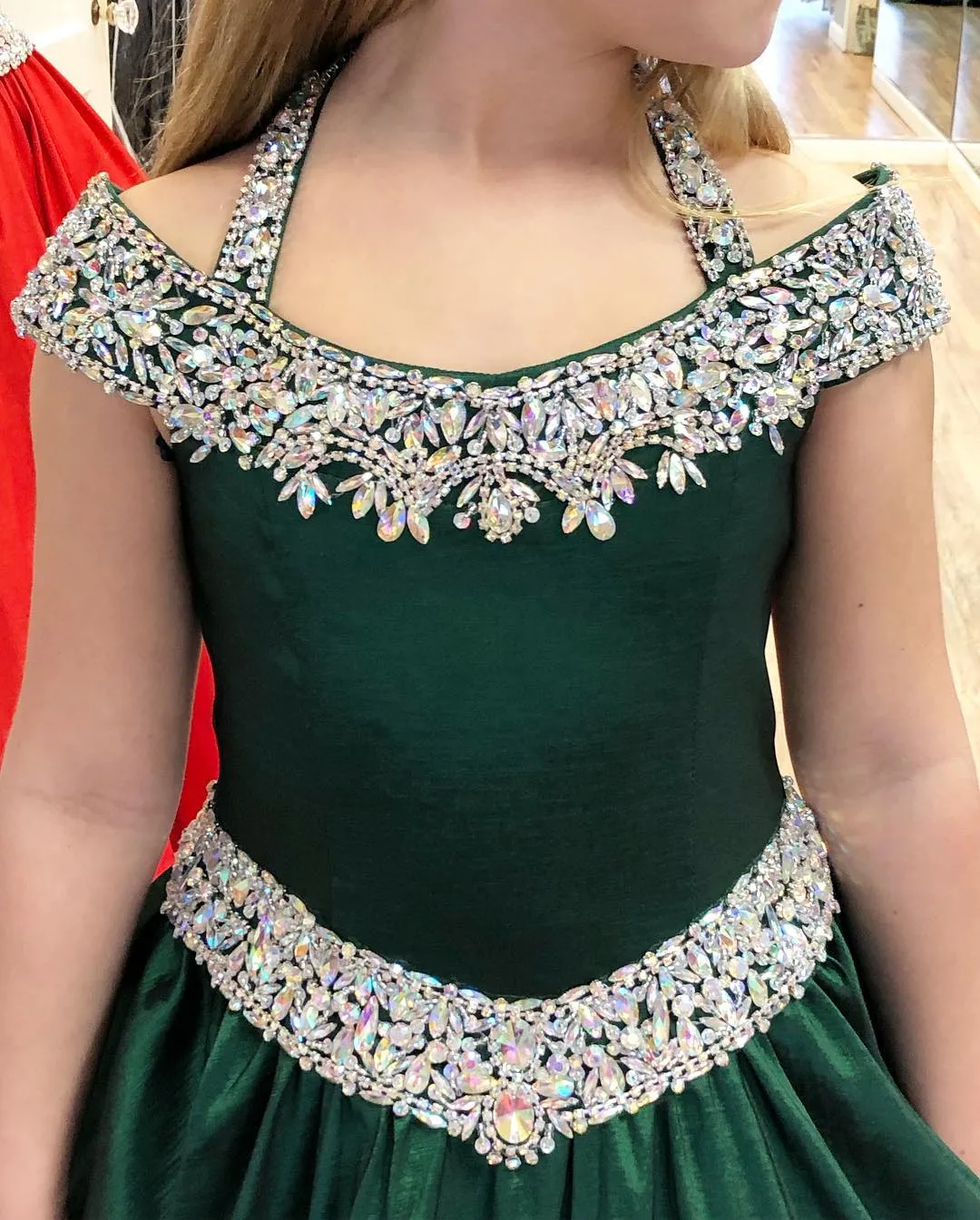 green pageant dresses for juniors Little Miss Dress Teens Toddlers... From Uniquebridalboutique, $85.43 _brand_Herve-Leger